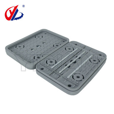 160*115*17mm Untersaugplatte Kautschukpolster ohne Schritt für CNC-Maschine