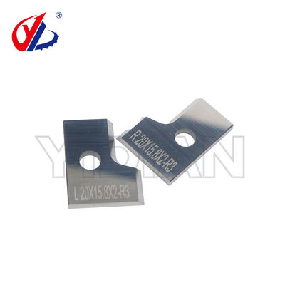 20X15.8X2mm Wolframkarbid-Indexblatt / CEHISA-Kantenbinder-Scraping-Blade